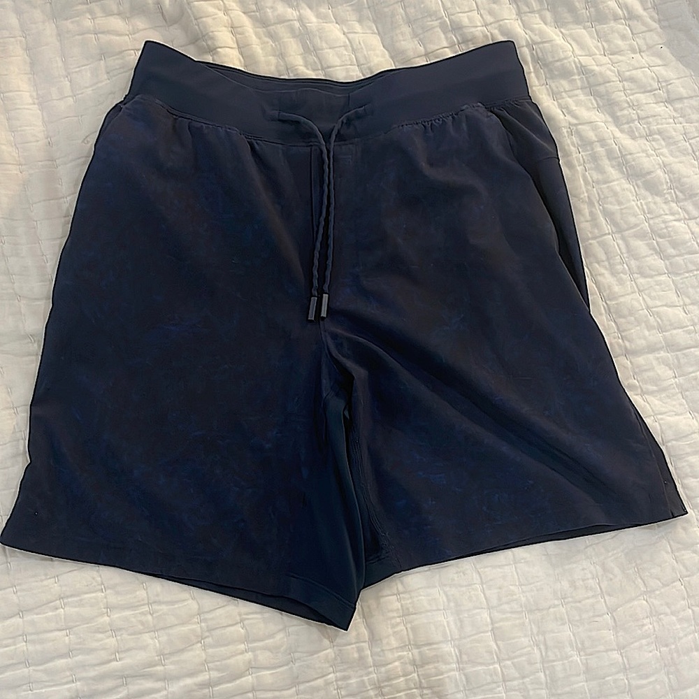 Dark blue Lululemon shorts 7 small it’s liner less.